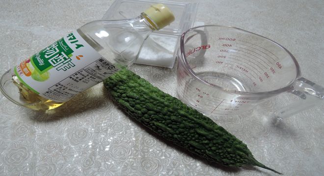 酢ゴーヤの材料