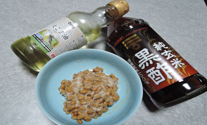 酢納豆エゴマ油