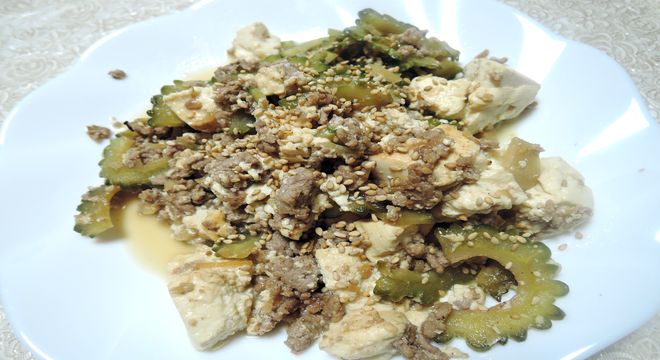 酢ゴーヤを使ったゴーヤチャンプルー