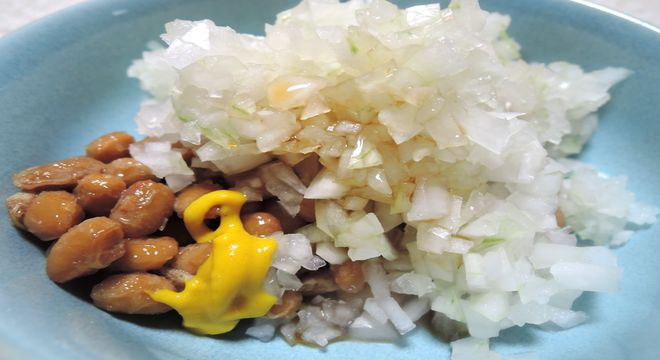 納豆のたれとカラシ
