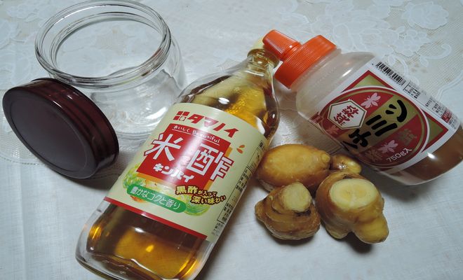 酢生姜の材料