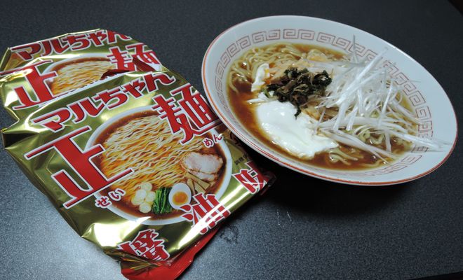 マルちゃん正麺醤油味